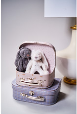 Mini Suitcase - Tiger & Grid, S/2