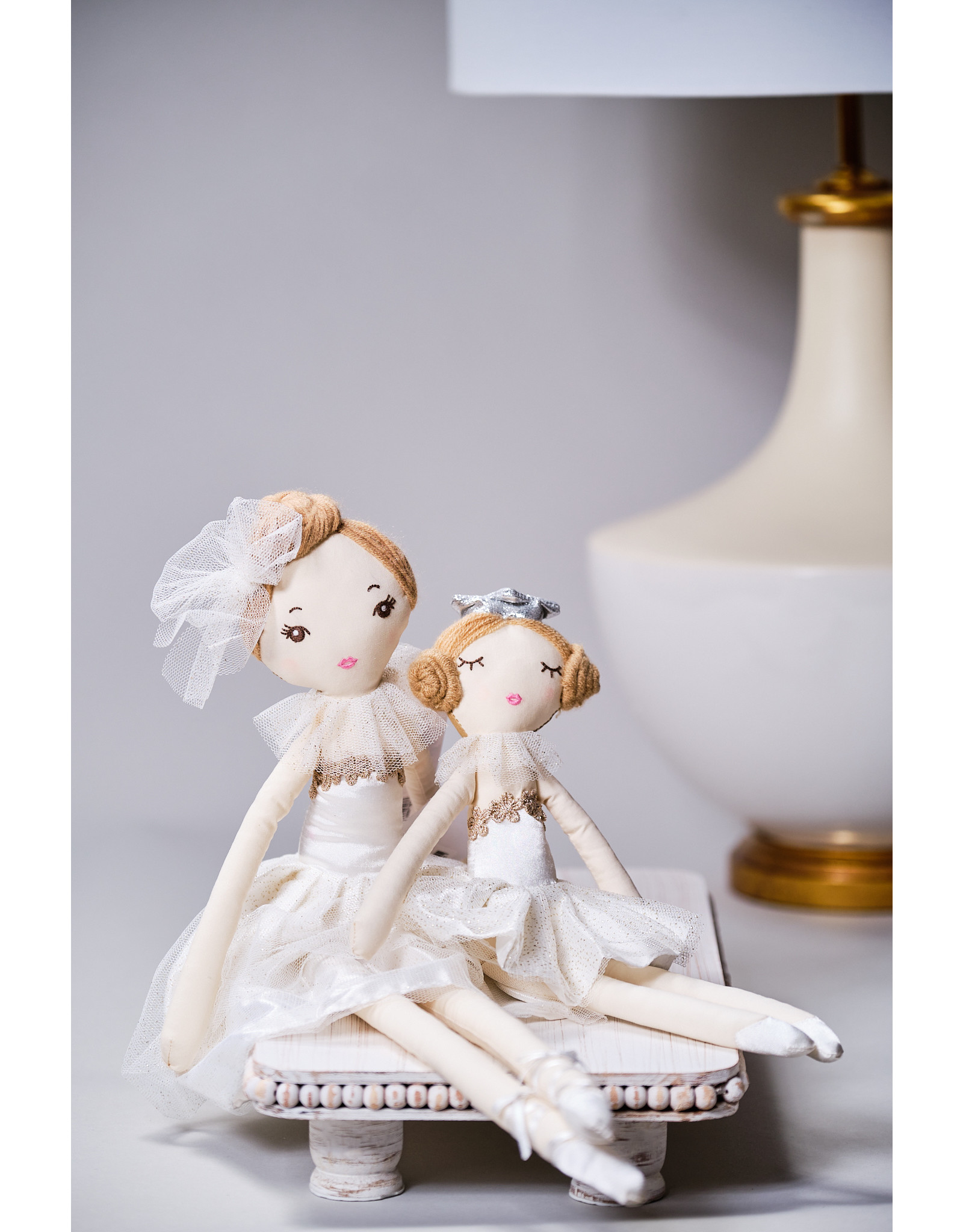 Large Doll Kids Soft Toy - White