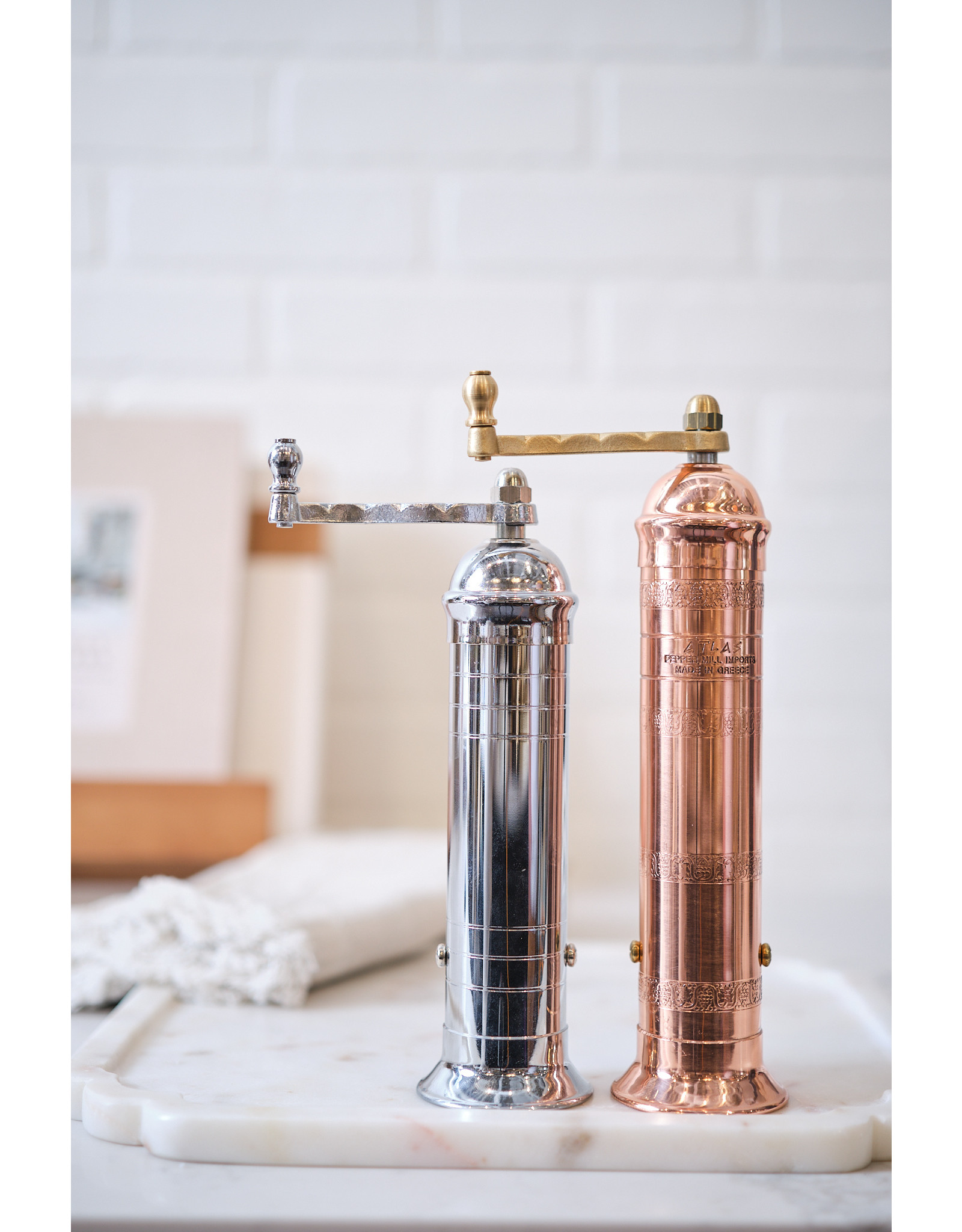 8" Chrome Pepper Mill