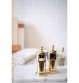 5" Chef's Mate Brass Pepper Mill