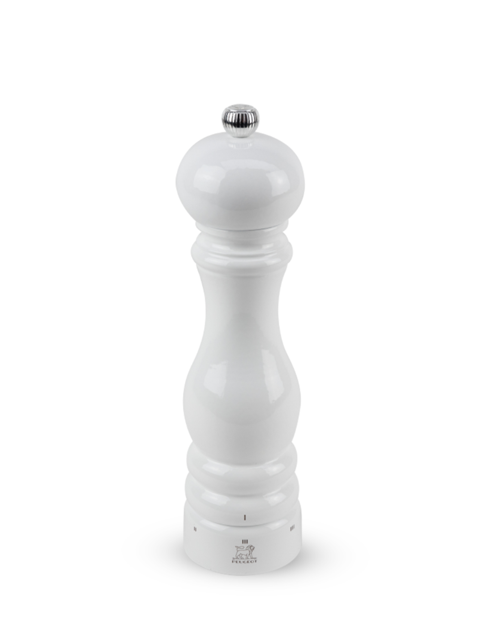 Paris White Lacquer Pepper Mill