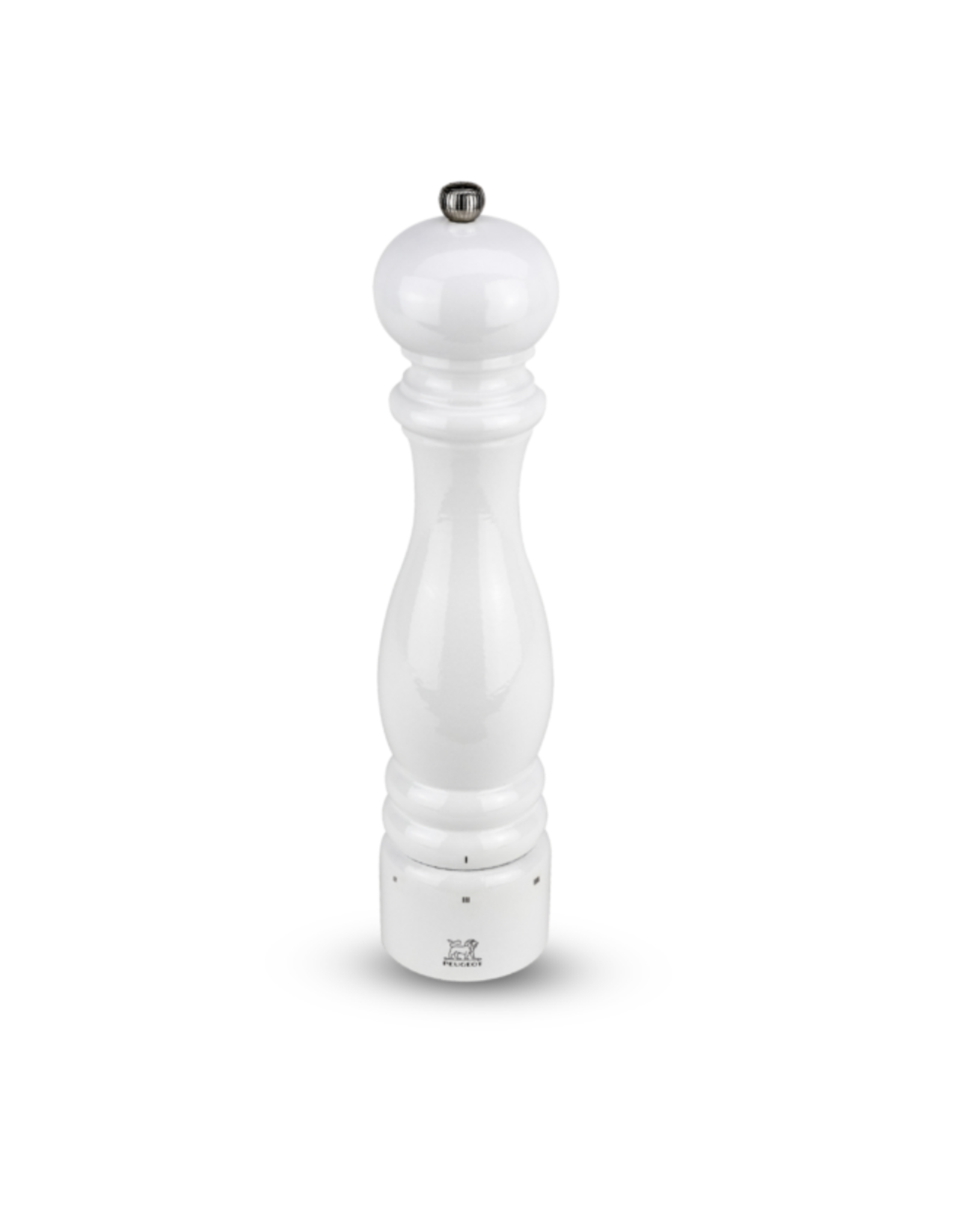 Paris White Lacquer Pepper Mill