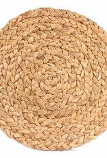 Braided Water Hyacinth Round Placemat