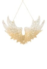 Glittered Wings Ornaments