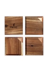 Metallic Dipped Coaster Set