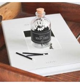 Apothecary Matches - Black & White