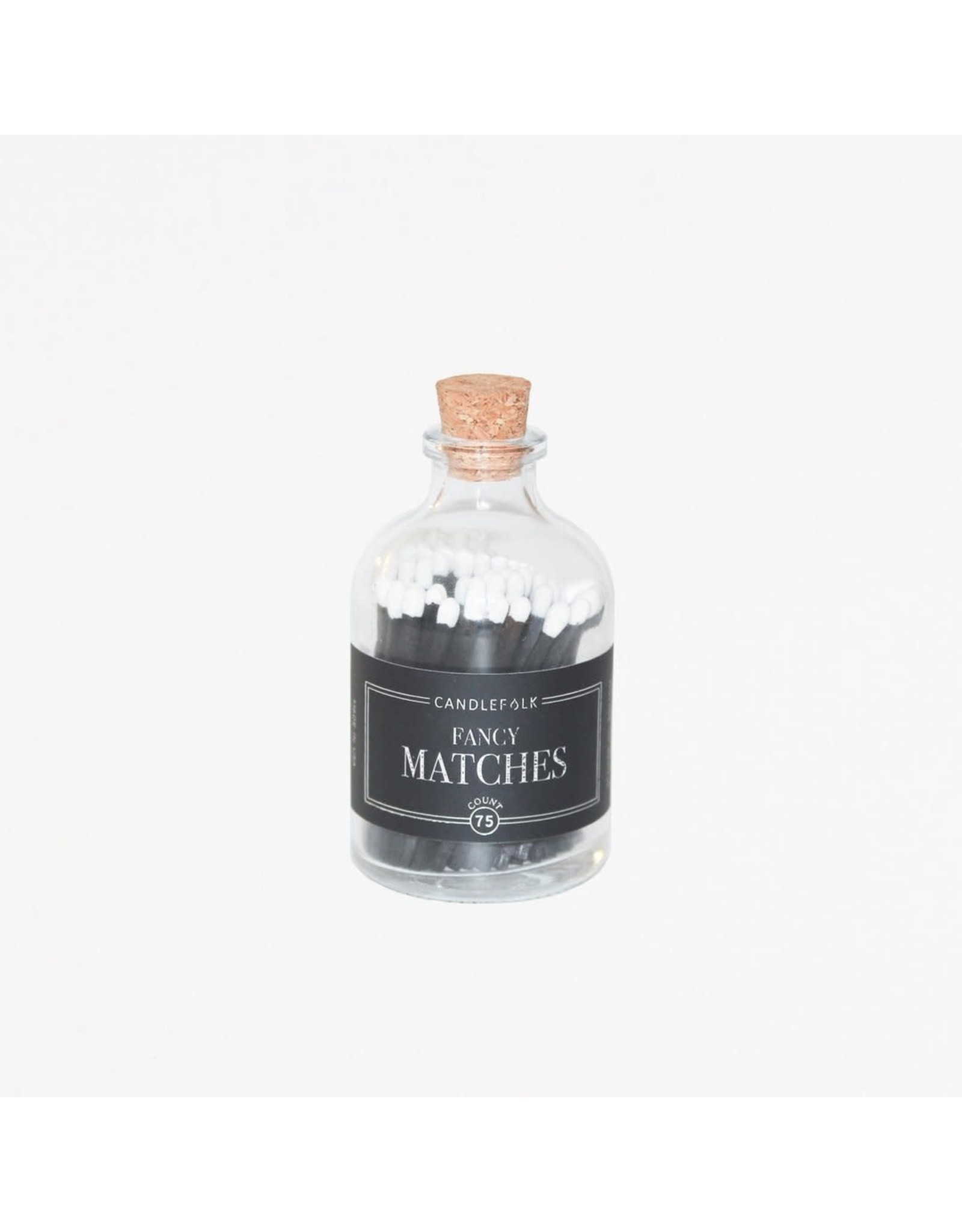Apothecary Matches - Black & White