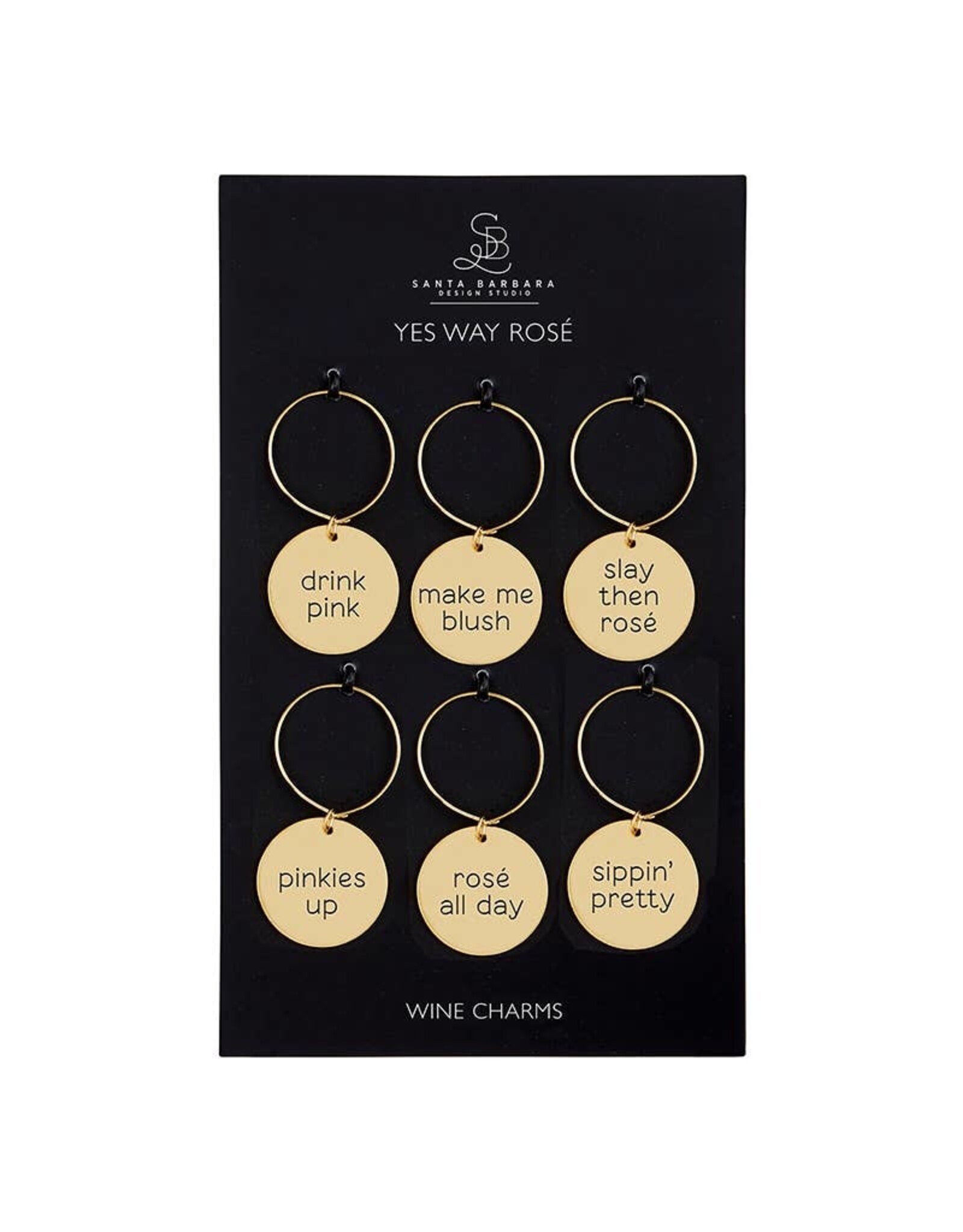 Yes Way Rosé Wine Charms