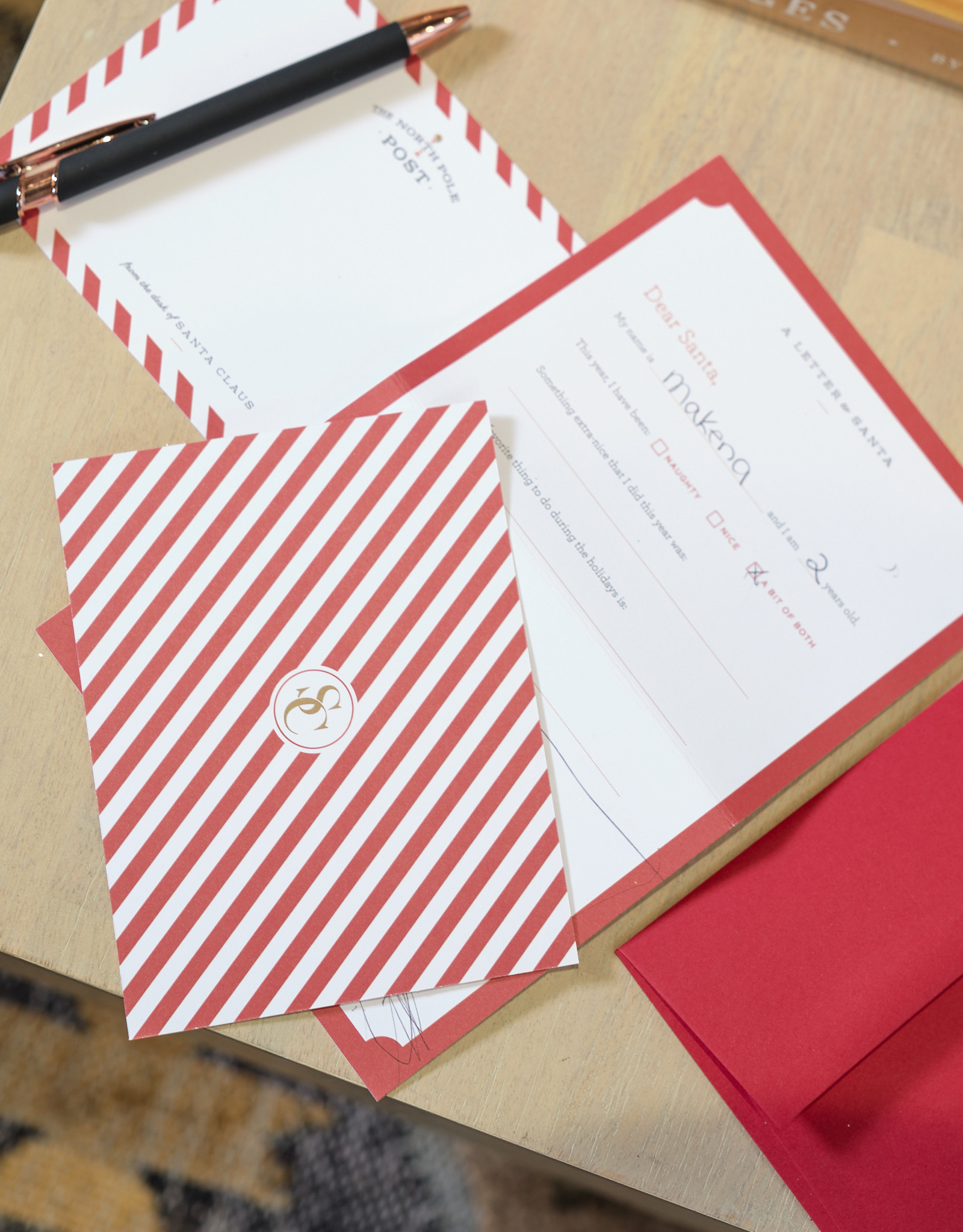 Santa Letter Kit