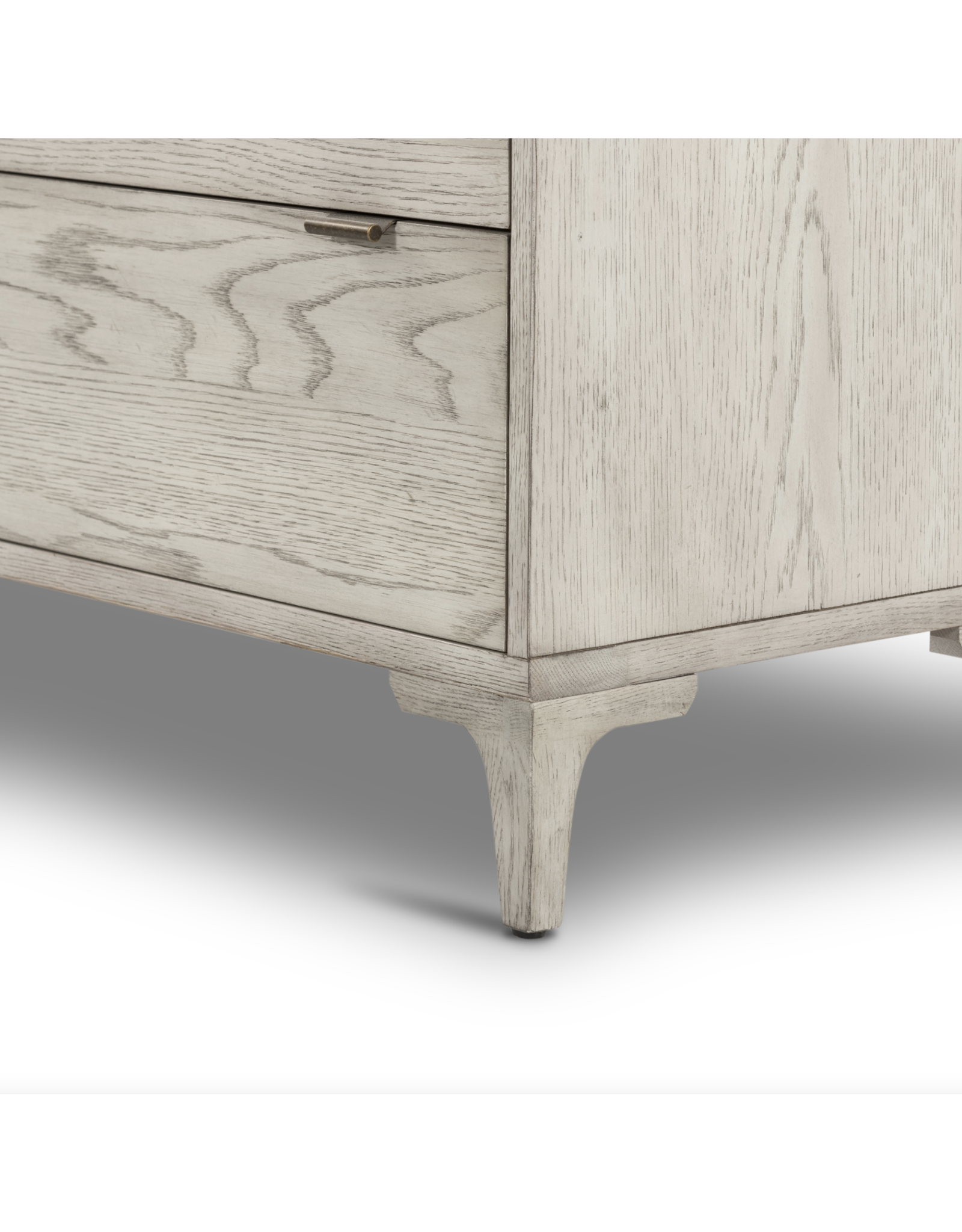 Viggo 6 Drawer Dresser-Vintage White Oak
