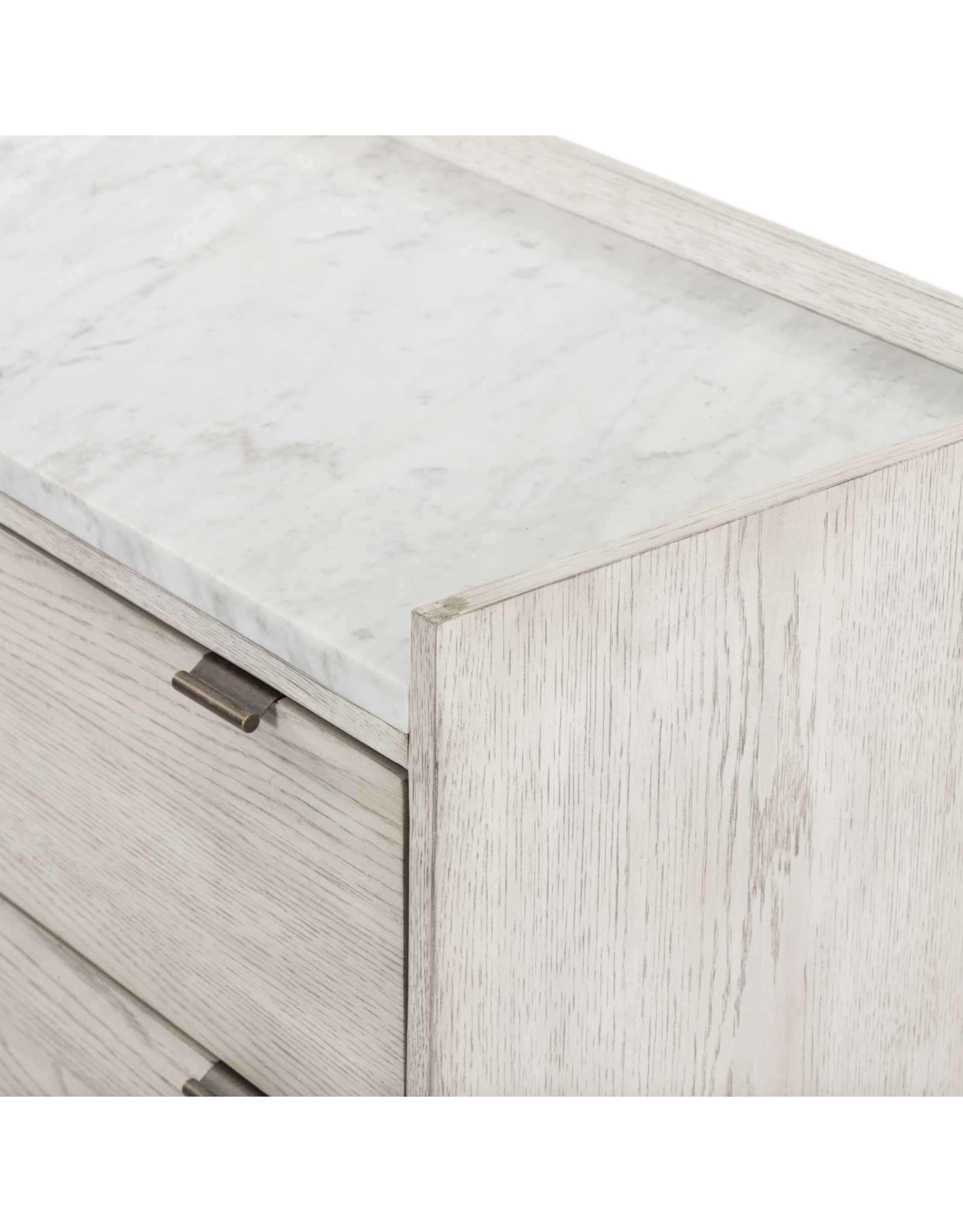 Viggo 6 Drawer Dresser-Vintage White Oak