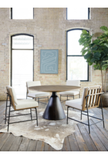 Crete Dining Chair-Savile Flax