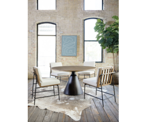 Four hands bronx dining table deals