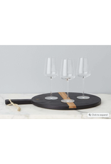 Black Round Mod Charcuterie Board - Small
