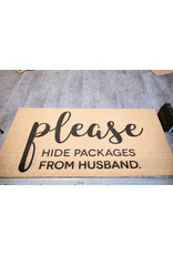 Hide Packages From Husband Doormat