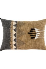 Osman Pillow Dark Sand - 16x24