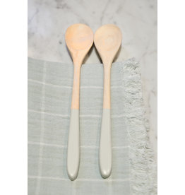 Dipped Handle Mango Wood Spoon