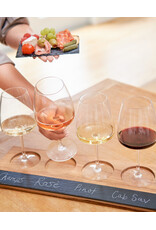 Acacia Wood Wine Flight Board