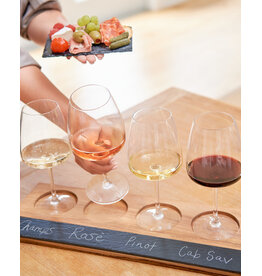 Acacia Wood Wine Flight Board