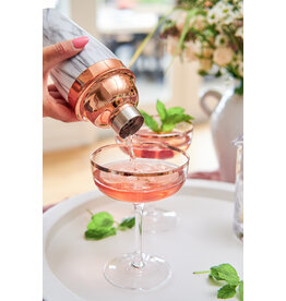Copper and Marble Cocktail Shaker