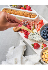 White Marble Cracker Dish