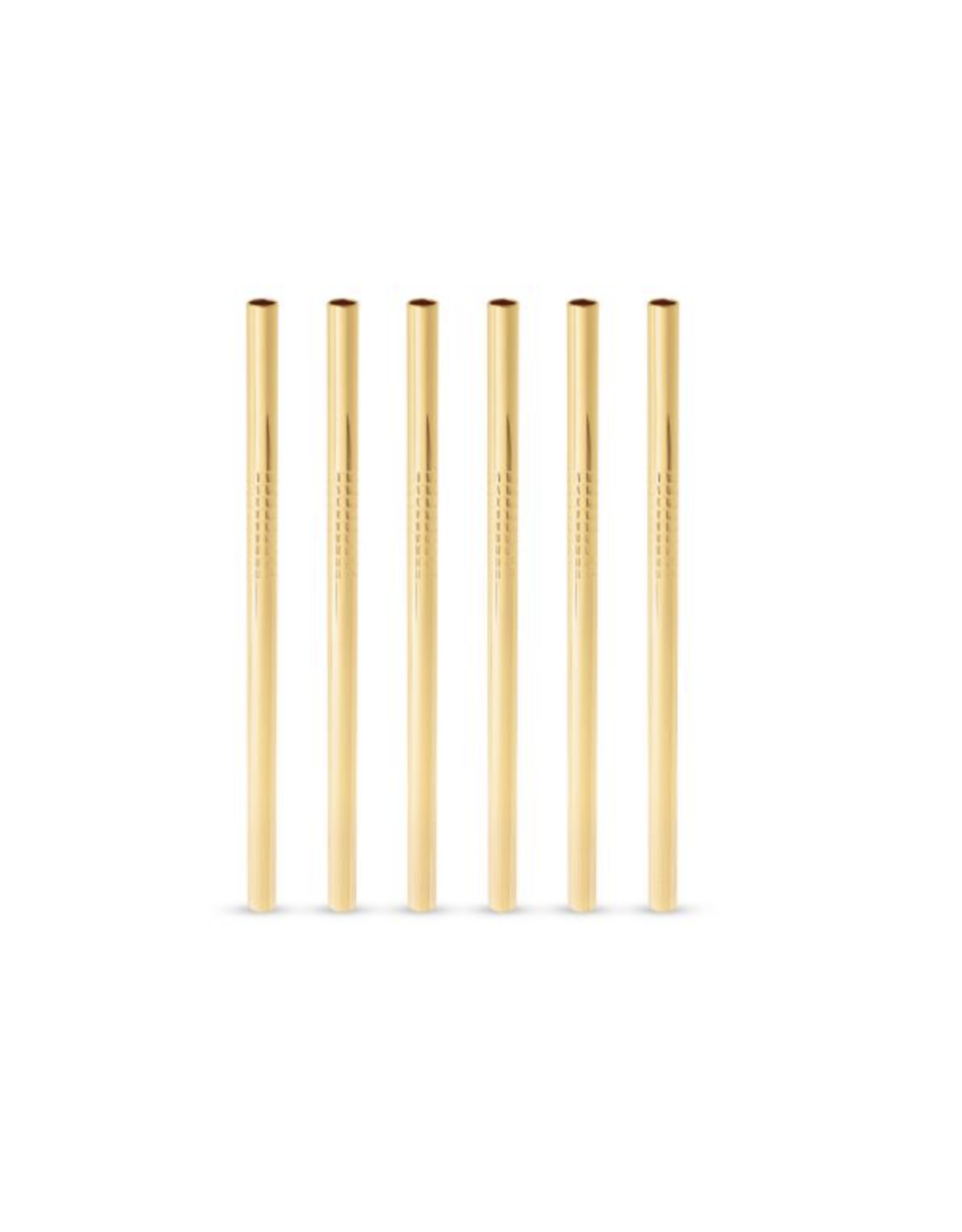 Gold Low Ball Straws