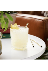 Gold Low Ball Straws