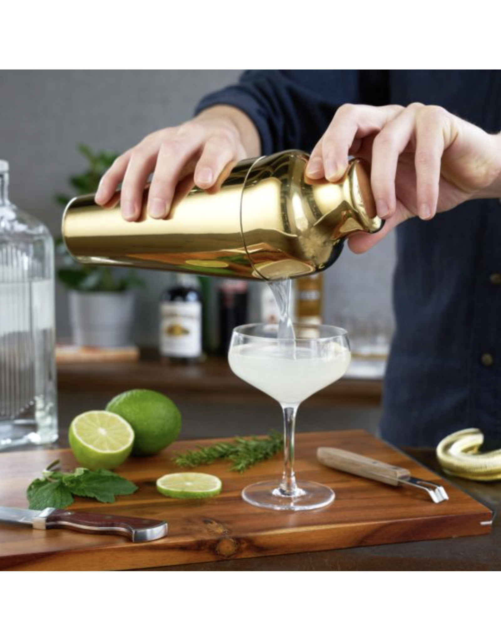 Gold Parisian Cocktail Shaker