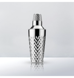 Stainless Faceted Cocktail Shaker