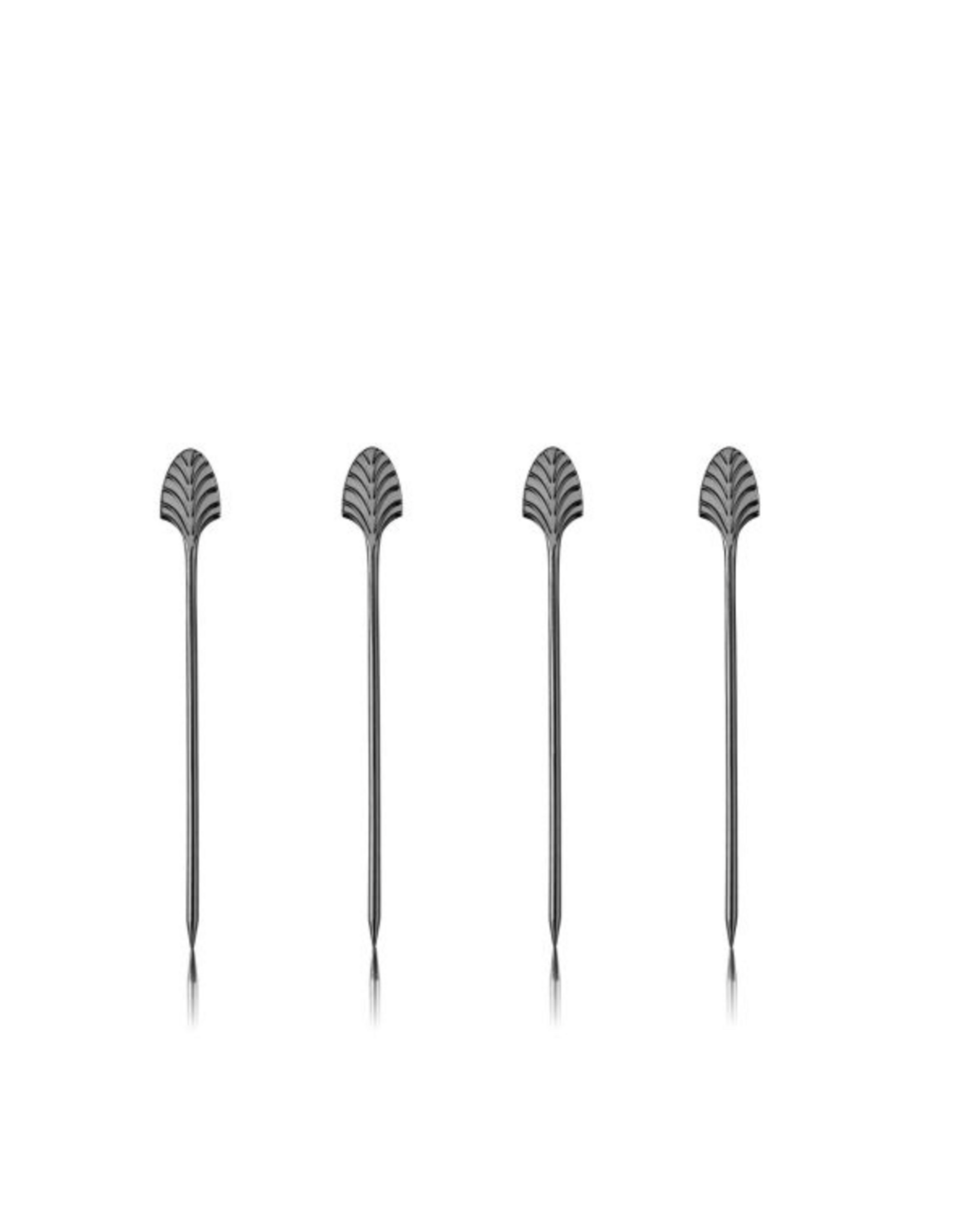 Gunmetal Deco Cocktail Picks