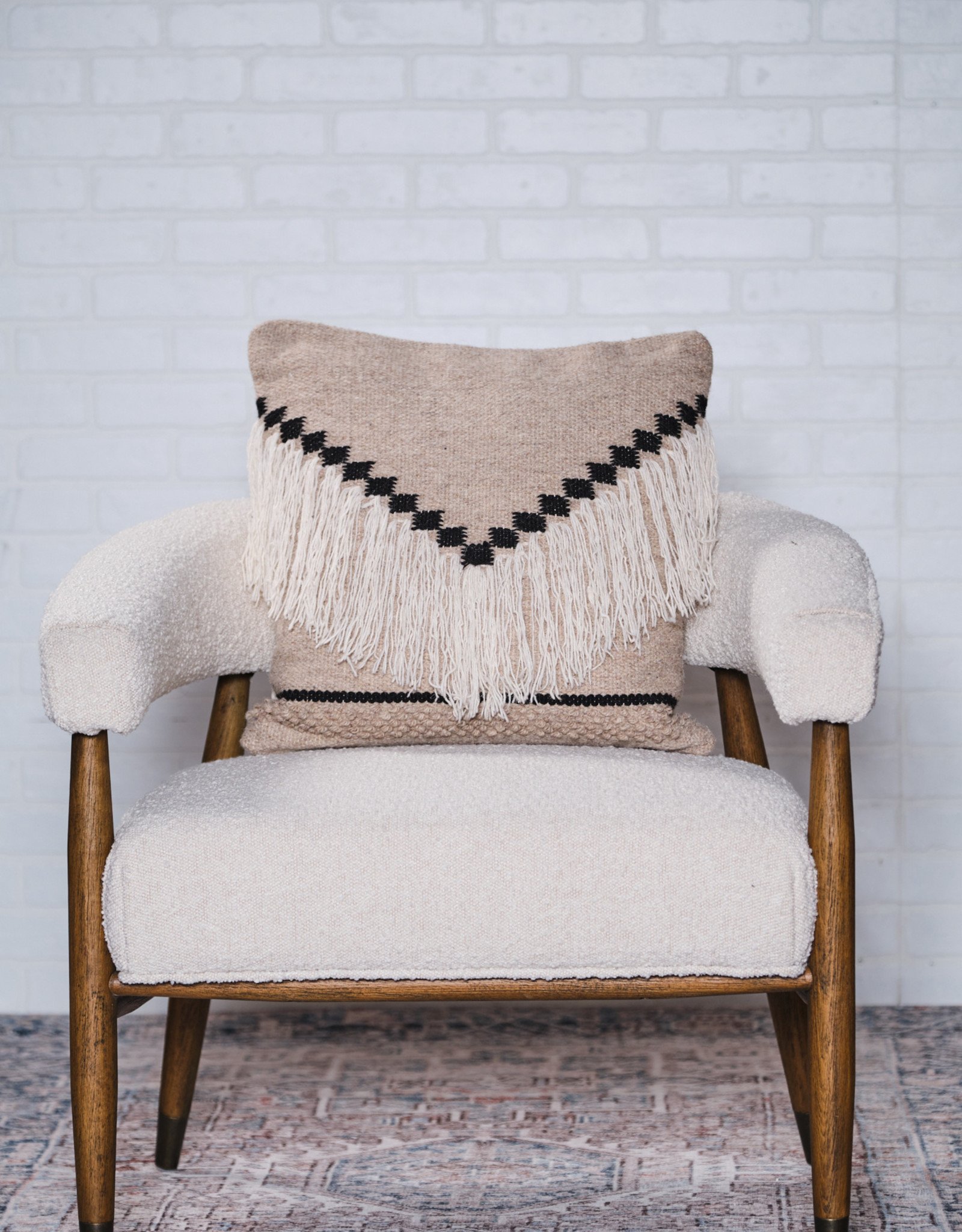 Everest Chair - Cream Boucle