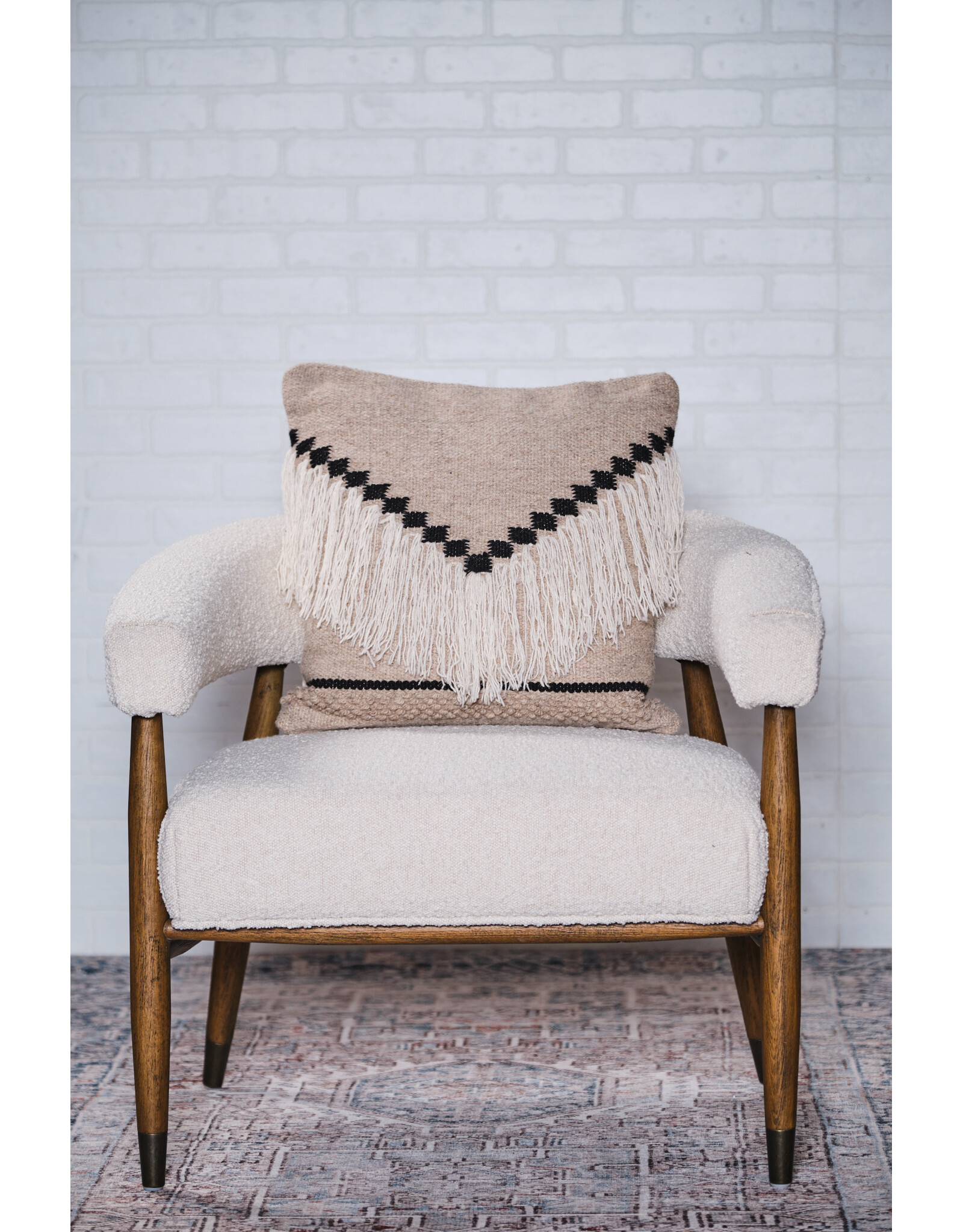 Everest Chair - Cream Boucle