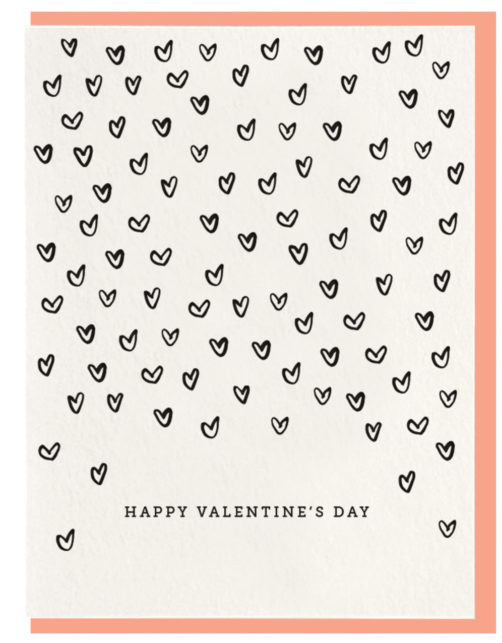 Valentine's Day Hearts Card