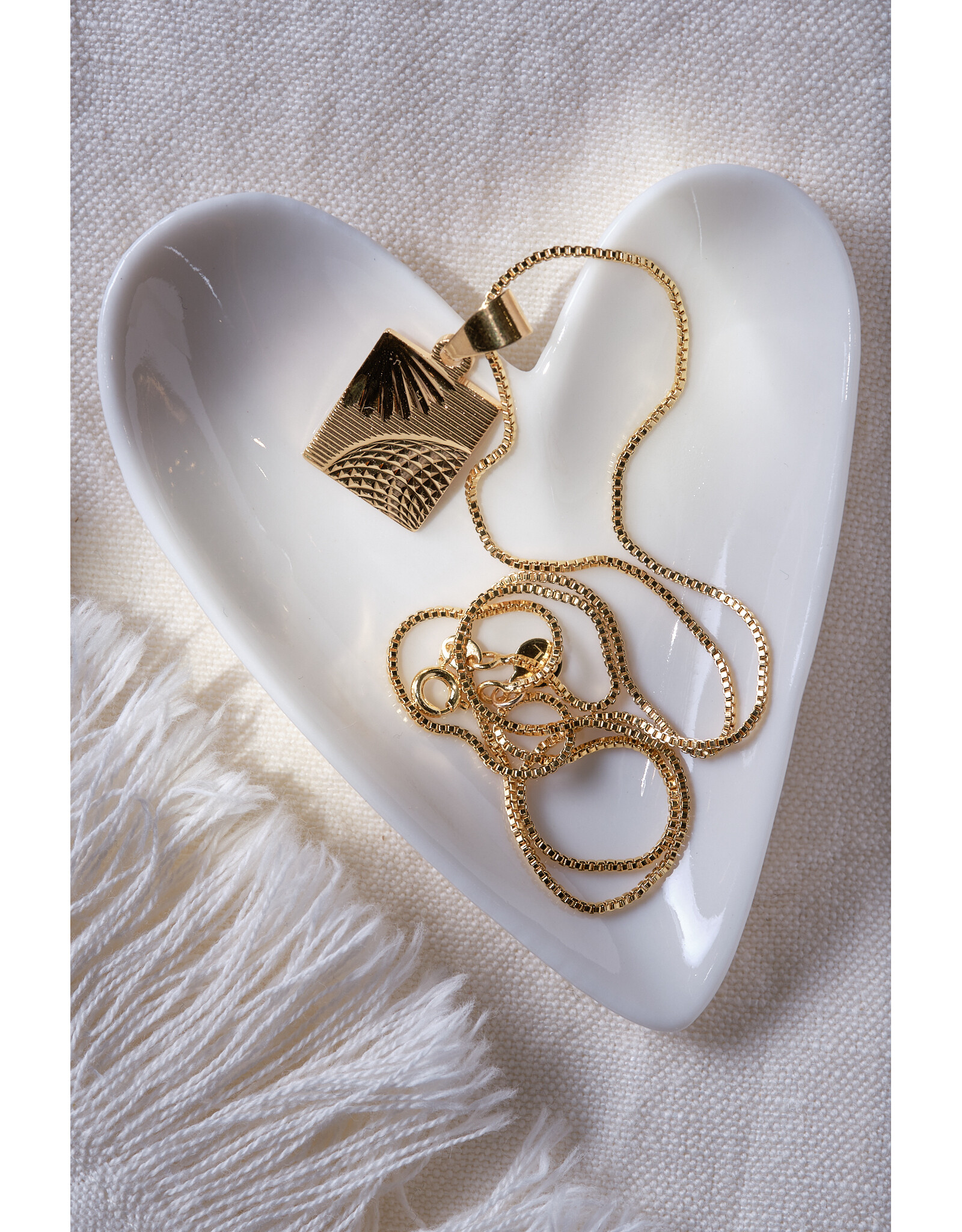 Porcelain Heart Dish- Small
