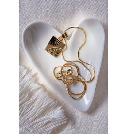 Porcelain Heart Dish- Small