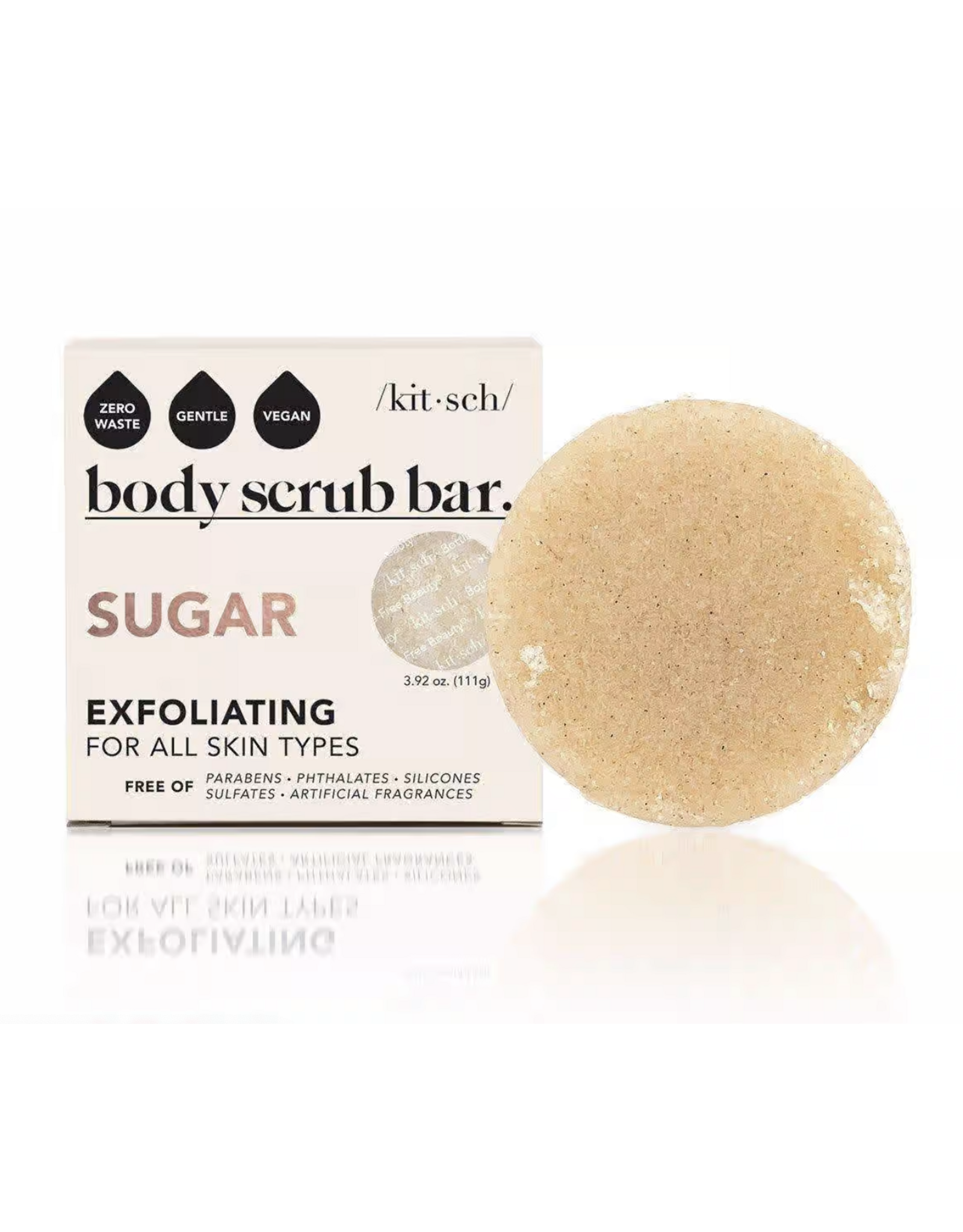 Sugar Exfoliating Body Scrub Bar
