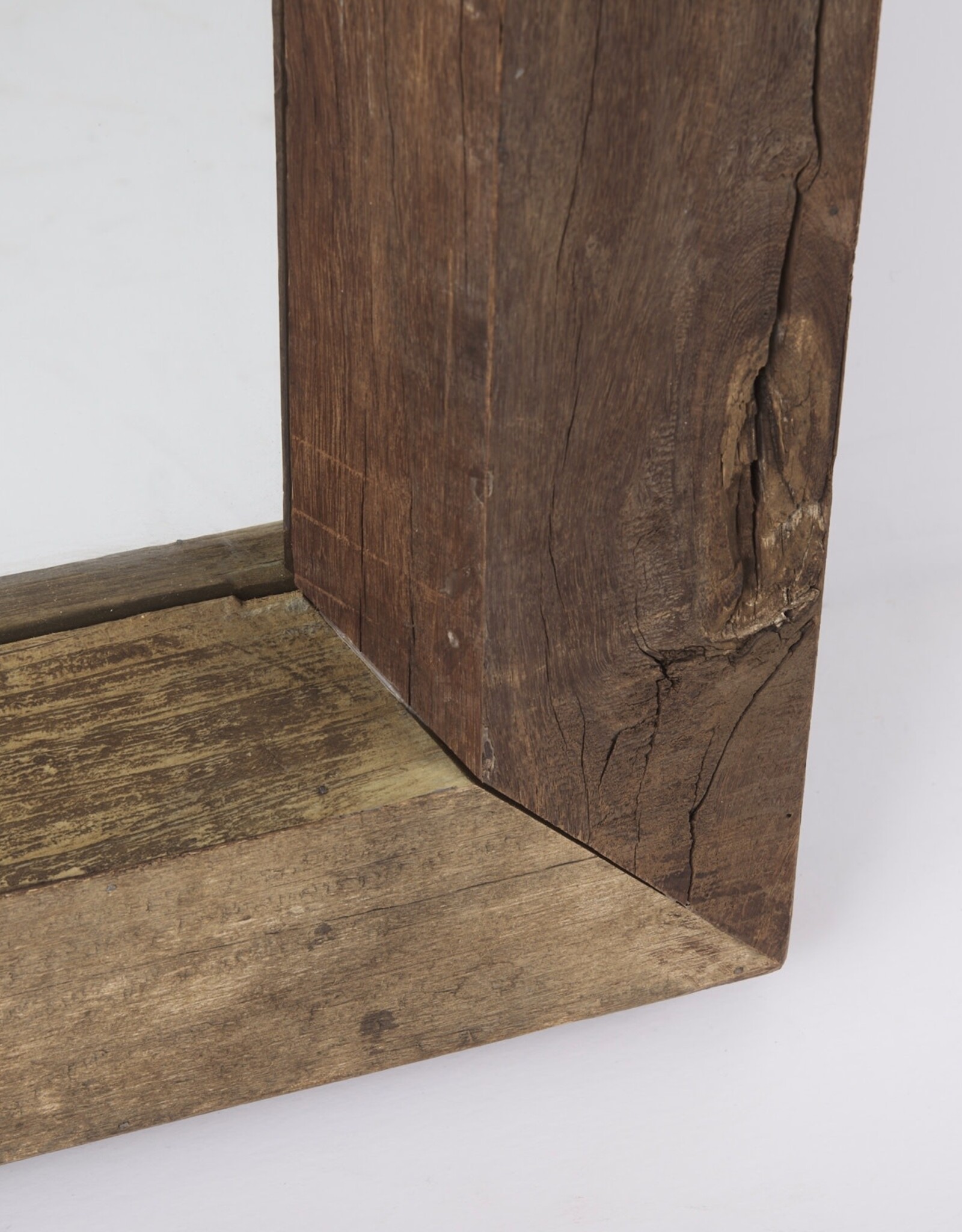 Gerome Brown Wooden Floor Mirror