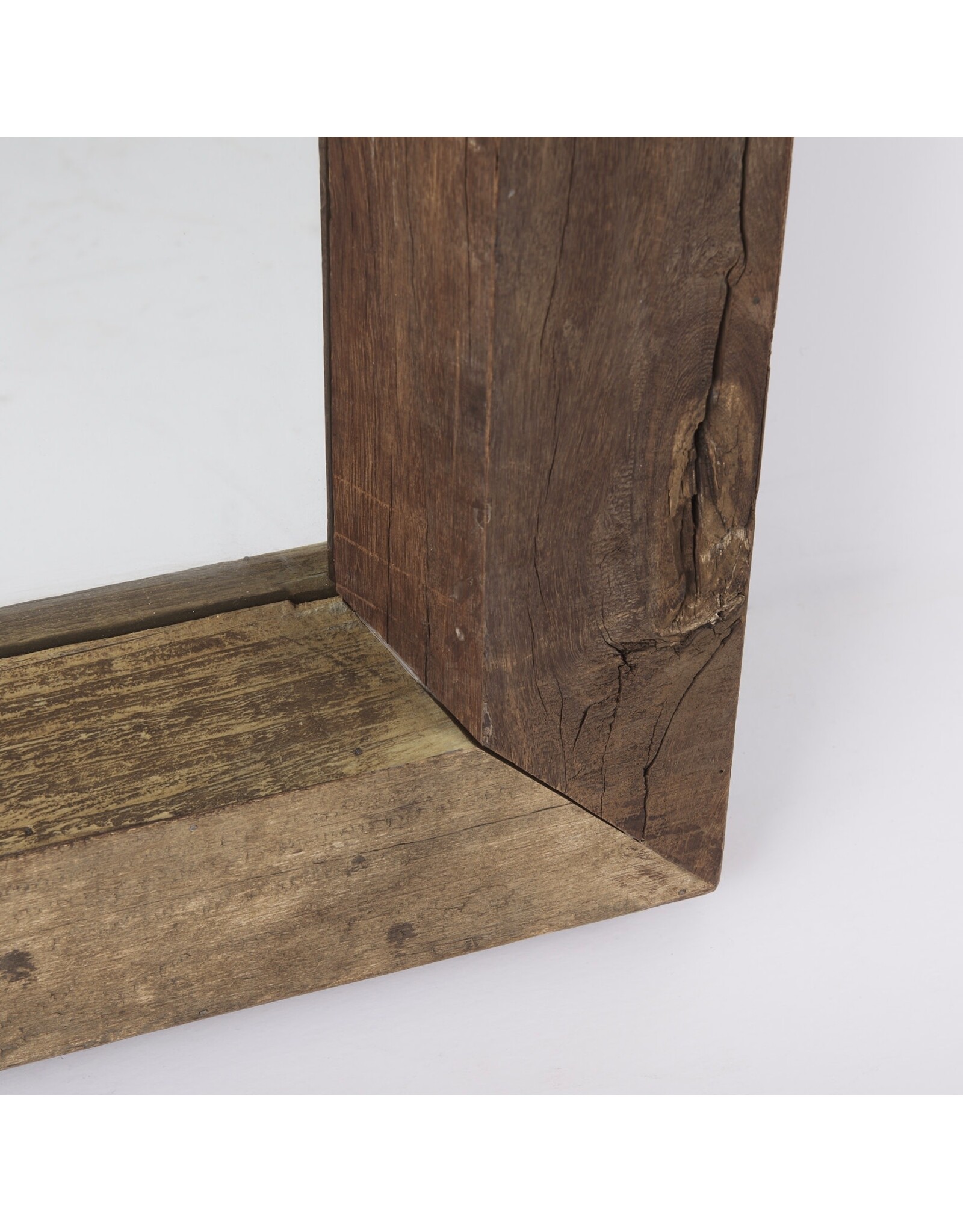 Gerome Brown Wooden Floor Mirror