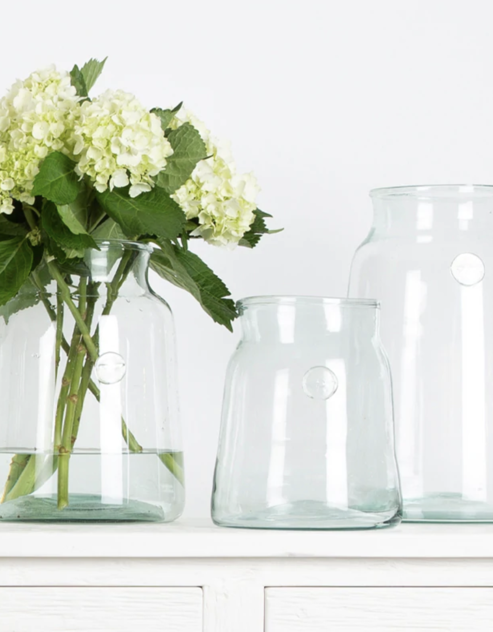 French Mason Jar Vase