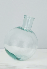 Clear Sphere Bud Vase