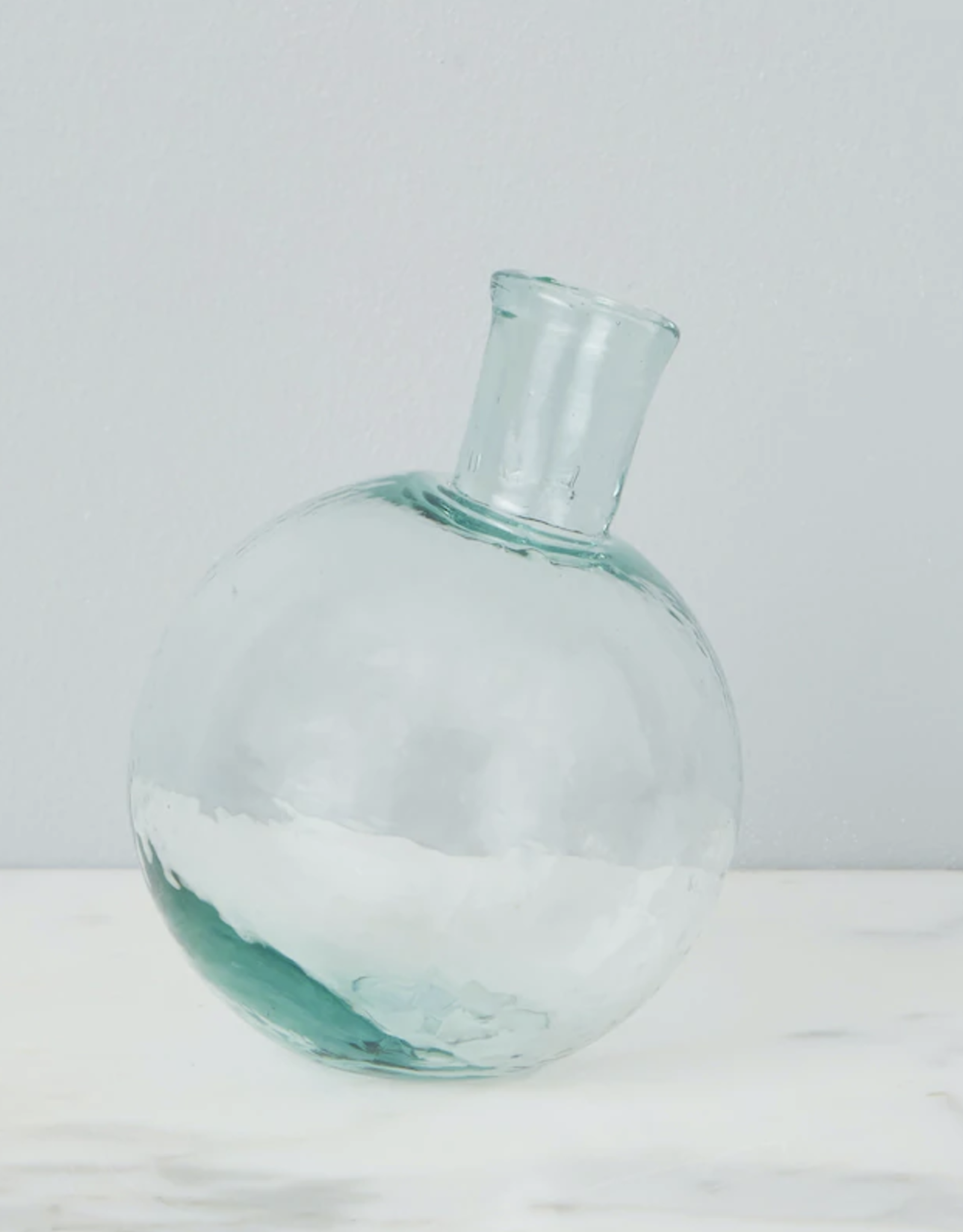 Clear Sphere Bud Vase