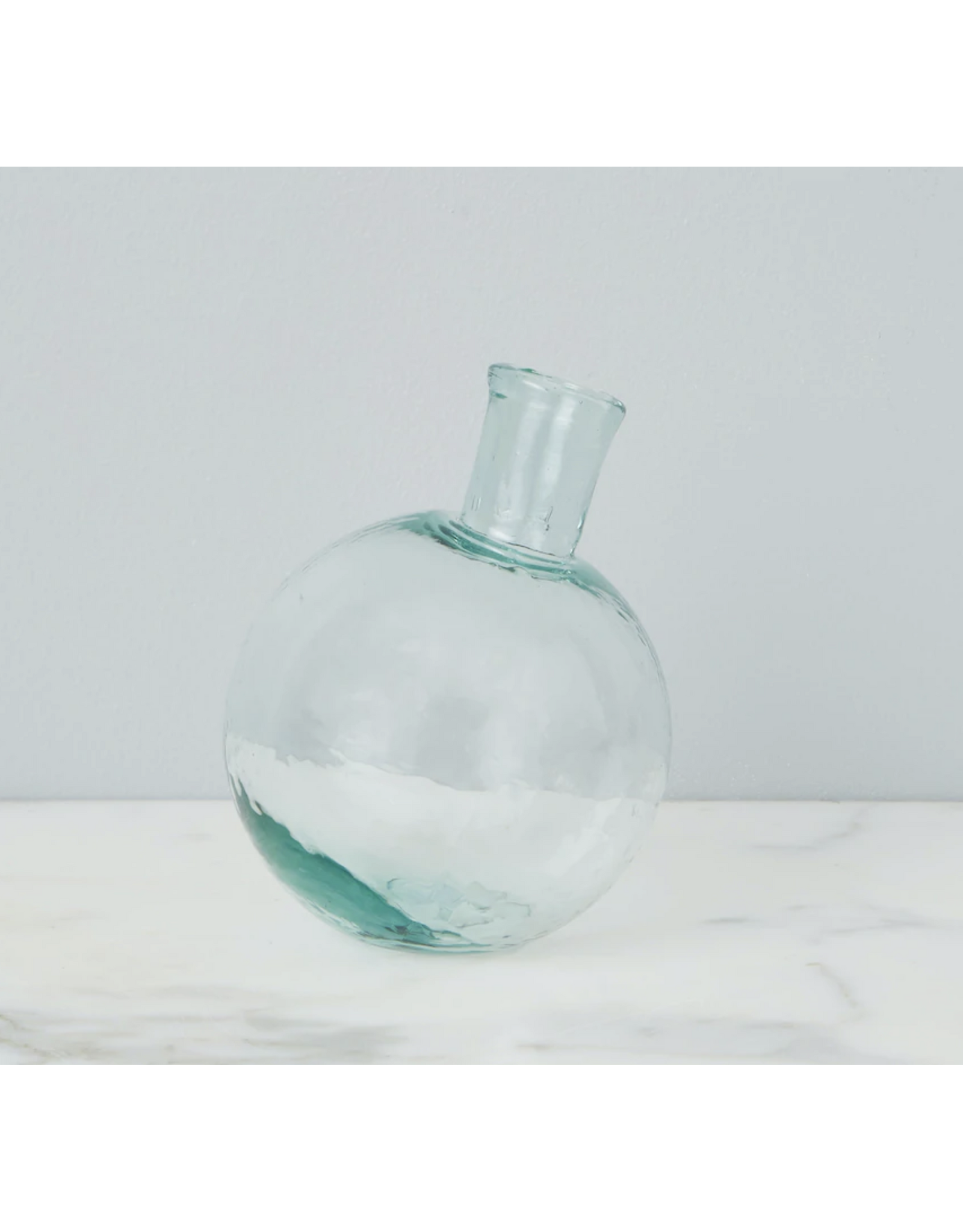 Clear Sphere Bud Vase