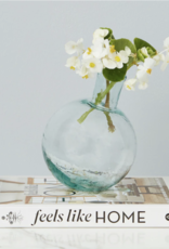 Clear Sphere Bud Vase