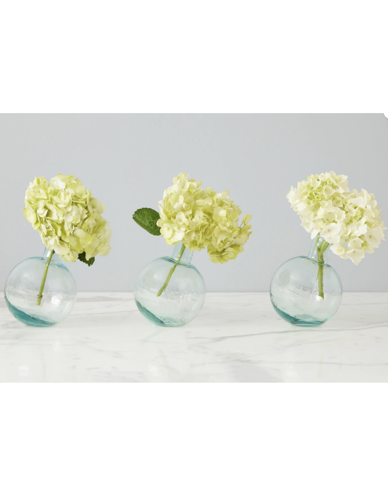 Clear Sphere Bud Vase
