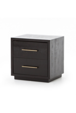 Suki Nightstand in Burnished Black