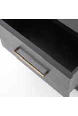 Suki Nightstand in Burnished Black
