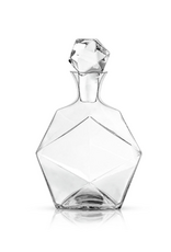 Faceted Crystal Liquor Decanter