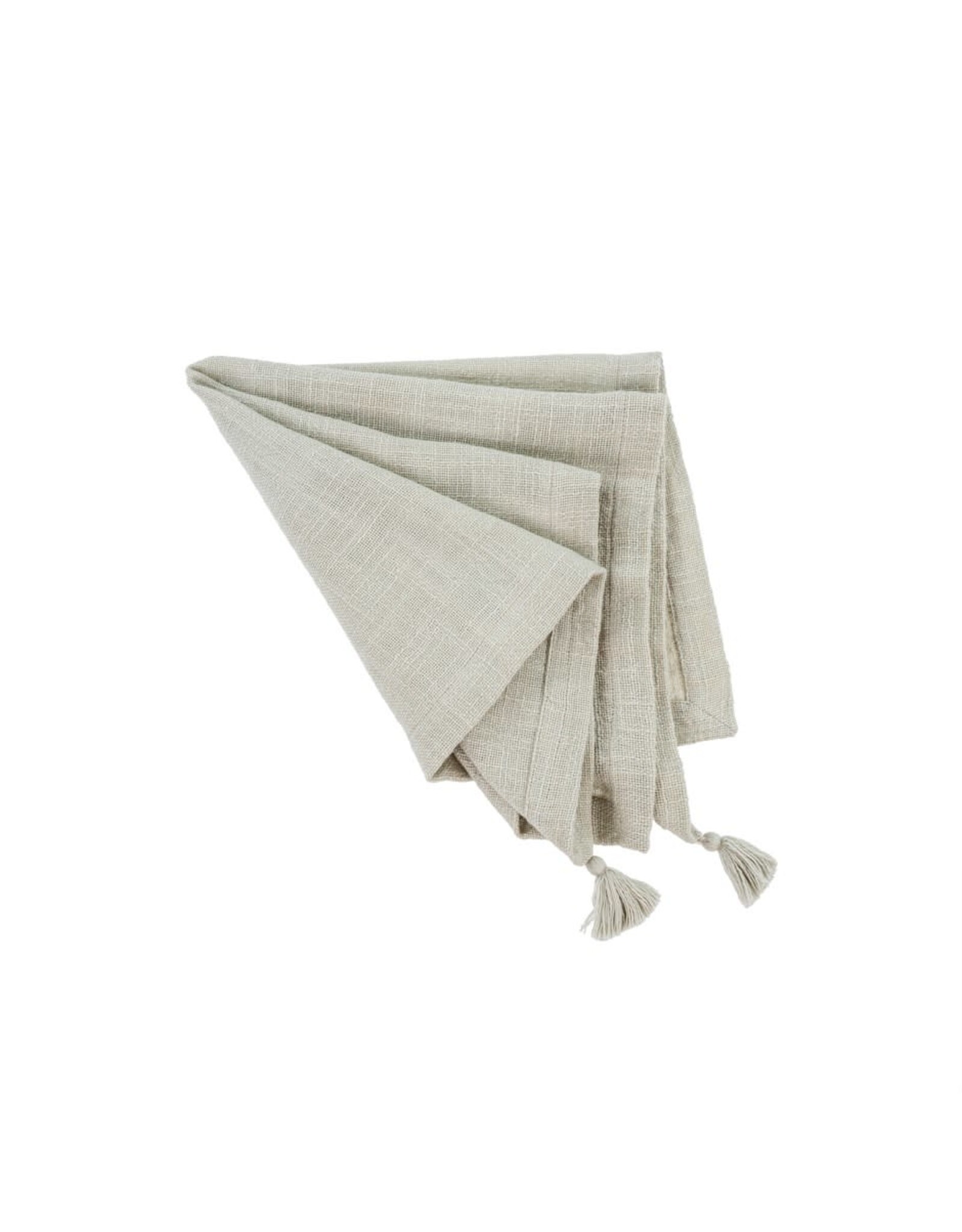 Tassel Napkin - Moonstruck, Set of 6