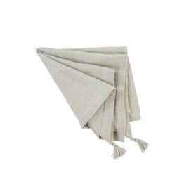 Tassel Napkin - Moonstruck, Set of 6
