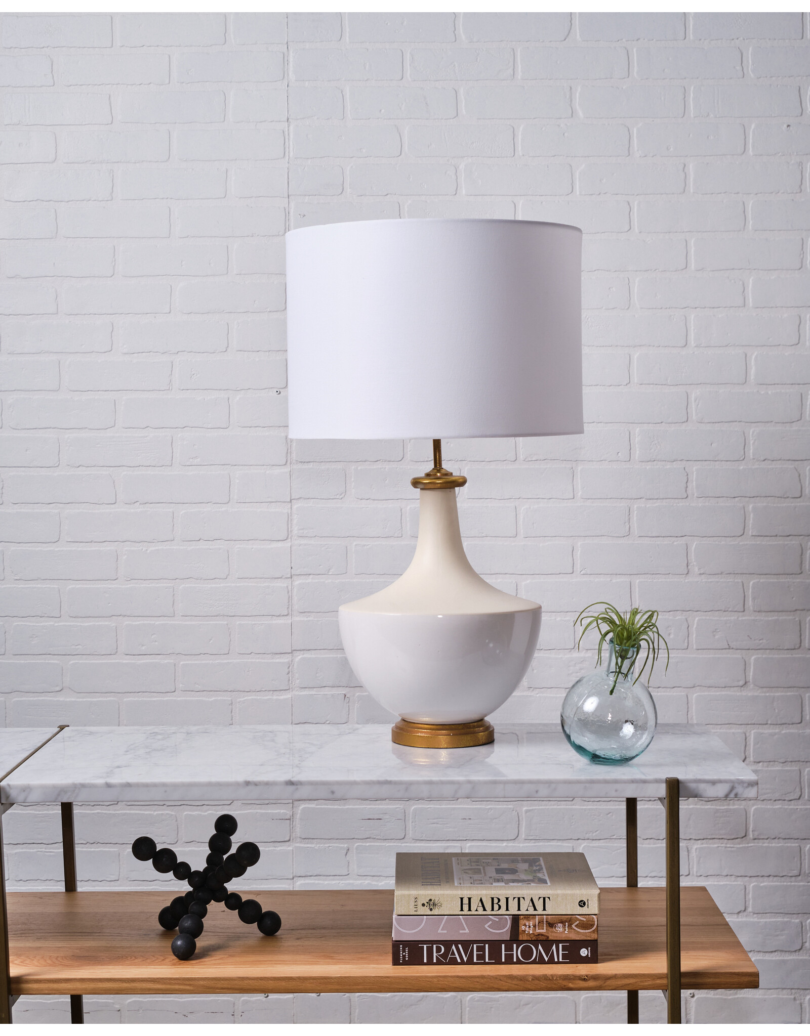 Cream Ceramic Table Lamp